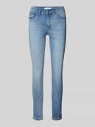 Mango Skinny Fit Jeans im 5-Pocket-Design Modell 'OLIVIA' in Jeansblau...