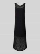 Vero Moda Maxikleid mit Lochmuster Modell 'HONEY' in Black, Größe XS