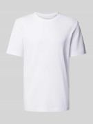 Tom Tailor T-Shirt mit Rundhalsausschnitt in Weiss, Größe S