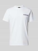 Napapijri T-Shirt mit Rundhalsausschnitt Modell 'GRAS' in Weiss, Größe...