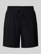 Soyaconcept Loose Fit Bermudas mit Tunnelzug Modell 'RADIA' in Black, ...