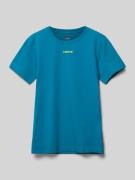 Levi’s® Kids T-Shirt mit Label-Print in Petrol, Größe 152