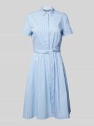 Christian Berg Woman Selection Kleid mit Streifenmuster in Hellblau, G...