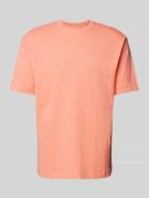 JAKE*S STUDIO MEN T-Shirt mit Rundhalsausschnitt in Pink, Größe S