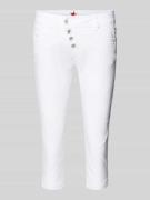 Buena Vista Caprihose in unifarbenem Design Modell 'Malibu' in Weiss, ...