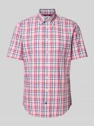 Tommy Hilfiger Regular Fit Business-Hemd mit Button-Down-Kragen in Ros...