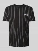 Tommy Jeans T-Shirt mit Streifenmuster in Black, Größe XS