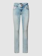 LTB Skinny Fit Jeans im 5-Pocket-Design Modell 'Molly' in Hellblau, Gr...