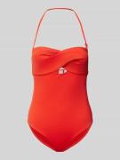 Calvin Klein Underwear Badeanzug mit Neckholder in Rot, Größe M