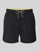 Jack & Jones Badehose mit elastischem Bund Modell 'FIJI' in Black, Grö...