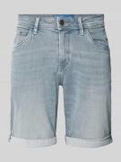 Tom Tailor Regular Fit Jeansshorts im 5-Pocket-Design in Mittelgrau, G...