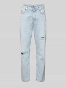 Tommy Jeans Relaxed Tapered Fit Jeans im Destroyed-Look Modell 'ISAAC'...