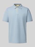 Gant Regular Fit Poloshirt mit Label-Stitching in Hellblau, Größe S