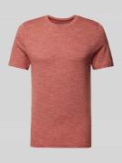 MCNEAL T-Shirt mit Rundhalsausschnitt in Rostrot, Größe S