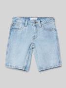 Mango Bermudas mit 5-Pocket-Design in Hellblau, Größe 116