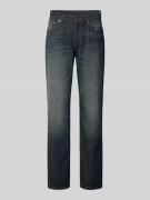 WEEKDAY Straight Fit Jeans mit 5-Pocket-Design Modell 'Arrow' in Dunke...