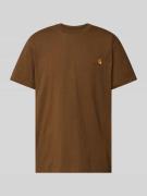 Carhartt Work In Progress T-Shirt mit Label-Stitching Modell 'American...