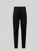 BOSS Slim Fit Sweatpants mit elastischem Bund in Black, Größe L