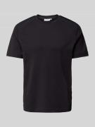 CK Calvin Klein T-Shirt mit Label-Detail Modell 'MIX MEDIA' in Black, ...