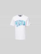 Billionaire Boys Club T-Shirt mit Label-Print in Weiss, Größe L