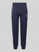 EA7 Emporio Armani Sweatpants mit elastischem Bund Modell 'SPRAY' in D...