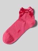 HUGO Socken mit Zierschleife in Pink, Größe 39-42