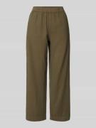 Kaffe Regular Fit Culotte mit elastischem Bund Modell 'Naja' in Khaki,...