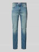 Calvin Klein Jeans Slim Fit Jeans im 5-Pocket-Design in Jeansblau, Grö...