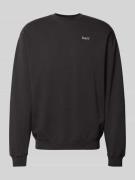 Forét Sweatshirt mit Rundhalsausschnitt in Black, Größe XL