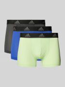 ADIDAS SPORTSWEAR Trunks mit elastischem Label-Bund im 3er-Pack in Mar...