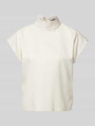 Drykorn Bluse mit Stehkragen Modell 'ALARIA' in Offwhite, Größe 34