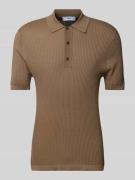 Mango Regular Fit Poloshirt mit Knopfleiste Modell 'talaia' in Khaki, ...