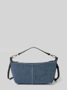 LIEBESKIND BERLIN Handtasche mit Label-Print Modell 'Paris' in Jeansbl...