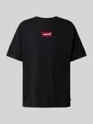 Levi's® T-Shirt mit Label-Stitching in Black, Größe L