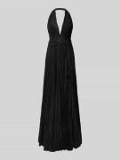 Unique Abendkleid mit in Black, Größe 32