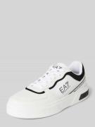 EA7 Emporio Armani Sneaker mit Label-Print Modell 'SUMMER COURT' in We...