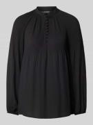 Lauren Ralph Lauren Bluse mit Plisseefalten Modell 'VERSILLA' in Black...