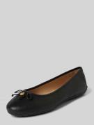 Lauren Ralph Lauren Lederballerinas mit Label-Applikation Modell 'JAYN...