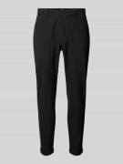 Cinque Tapered Fit Stoffhose mit Gürtelschlaufen Modell 'CIBODO' in Bl...