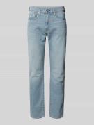 Levi's® Tapered Fit Jeans mit 5-Pocket-Design Modell '502' in Jeansbla...