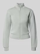 Guess Activewear Sweatjacke mit Label-Badge Modell 'NEW ALLIE SCUBA' i...