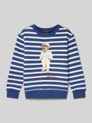 Polo Ralph Lauren Kids Sweatshirt mit Label-Print in Marine, Größe 104