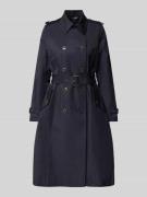 Lauren Ralph Lauren Trenchcoat mit Gürtel in Marine, Größe L