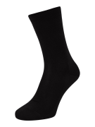 Falke Socken mit Stretch-Anteil Modell 'Family' in Black, Größe 39-42