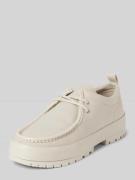 Calvin Klein Jeans Sneaker mit Plateausohle in Offwhite, Größe 43