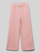 Polo Ralph Lauren Kids Wide Leg Sweatpants mit Logo-Stitching in Rosa,...