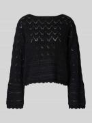 Vero Moda Langärmeliger Strickpullover von Vero Moda in Black, Größe S