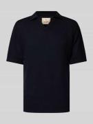 Jack & Jones Premium Poloshirt mit Lochmuster Modell 'PAULIN' in Dunke...