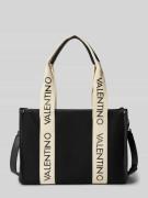 VALENTINO BAGS Handtasche mit Label-Print Modell 'CANDLE' in Black, Gr...