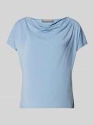 Christian Berg Woman Selection T-Shirt mit Wasserfall-Ausschnitt in He...